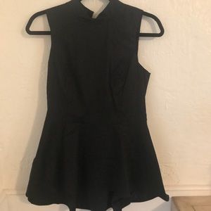 NWT - White House Black Market peplum top